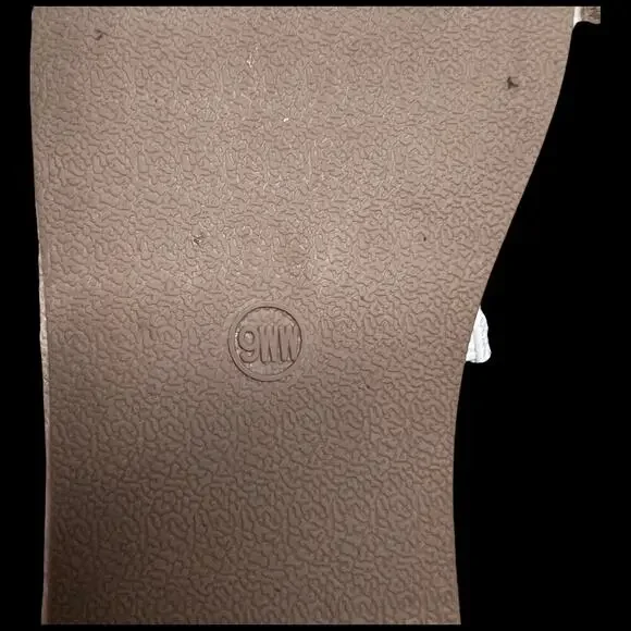 Torrid Women's Size 9WW White Leather Espadrilles Gold Studs Slides Plus Size - Picture 11 of 12